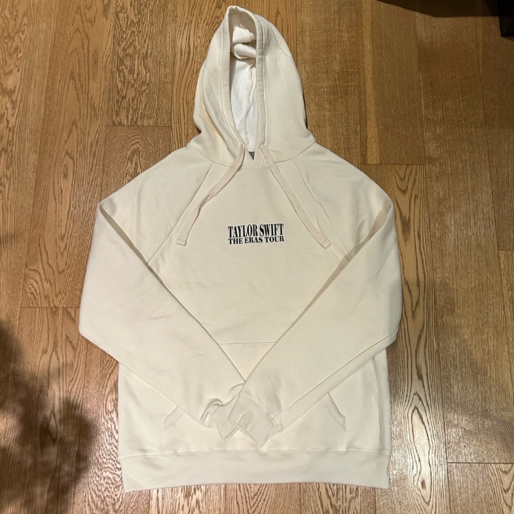 Taylor Swift The Eras Il Tour Beige Hoodie - Large